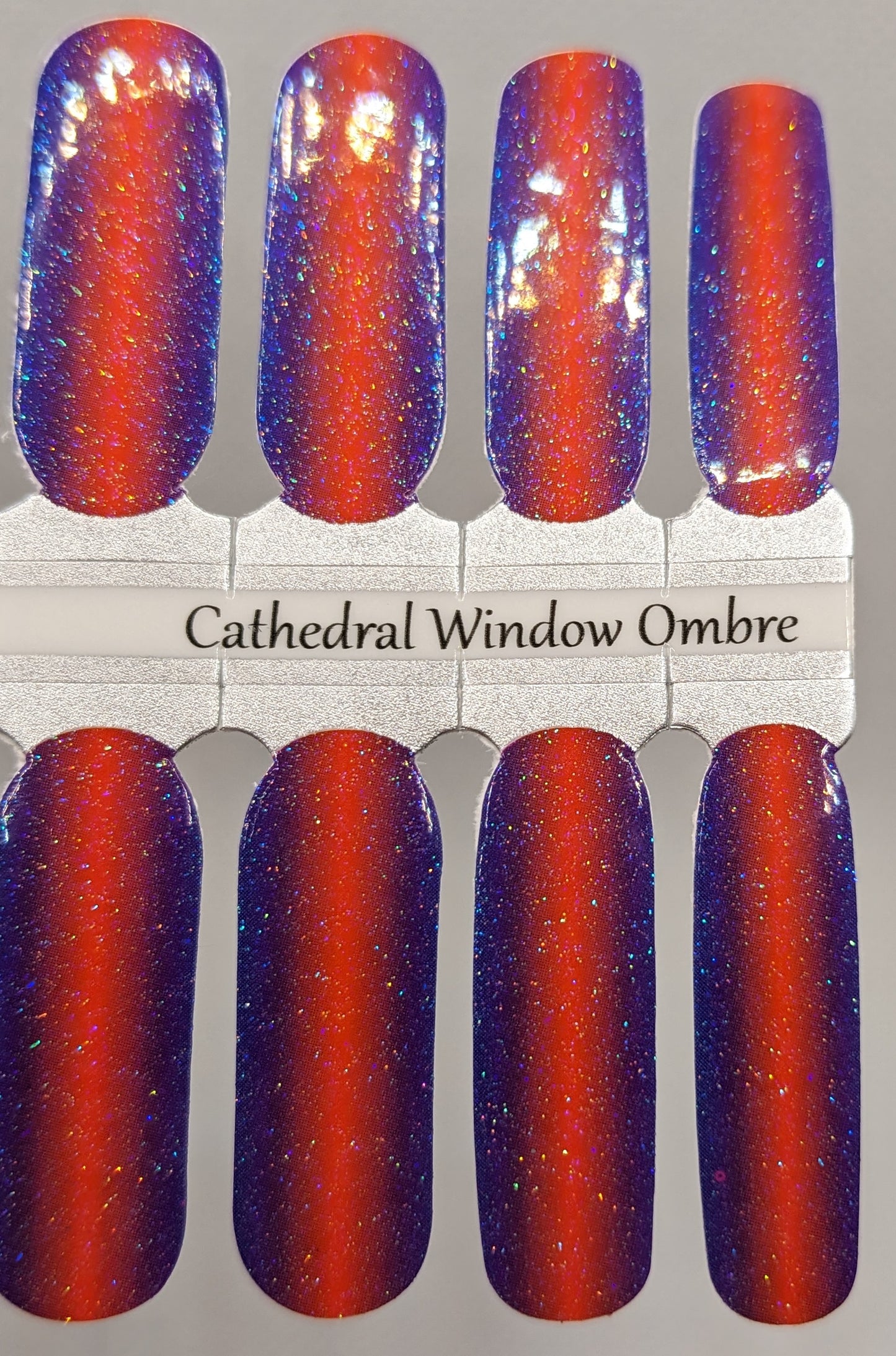 Cathedral Window Ombre