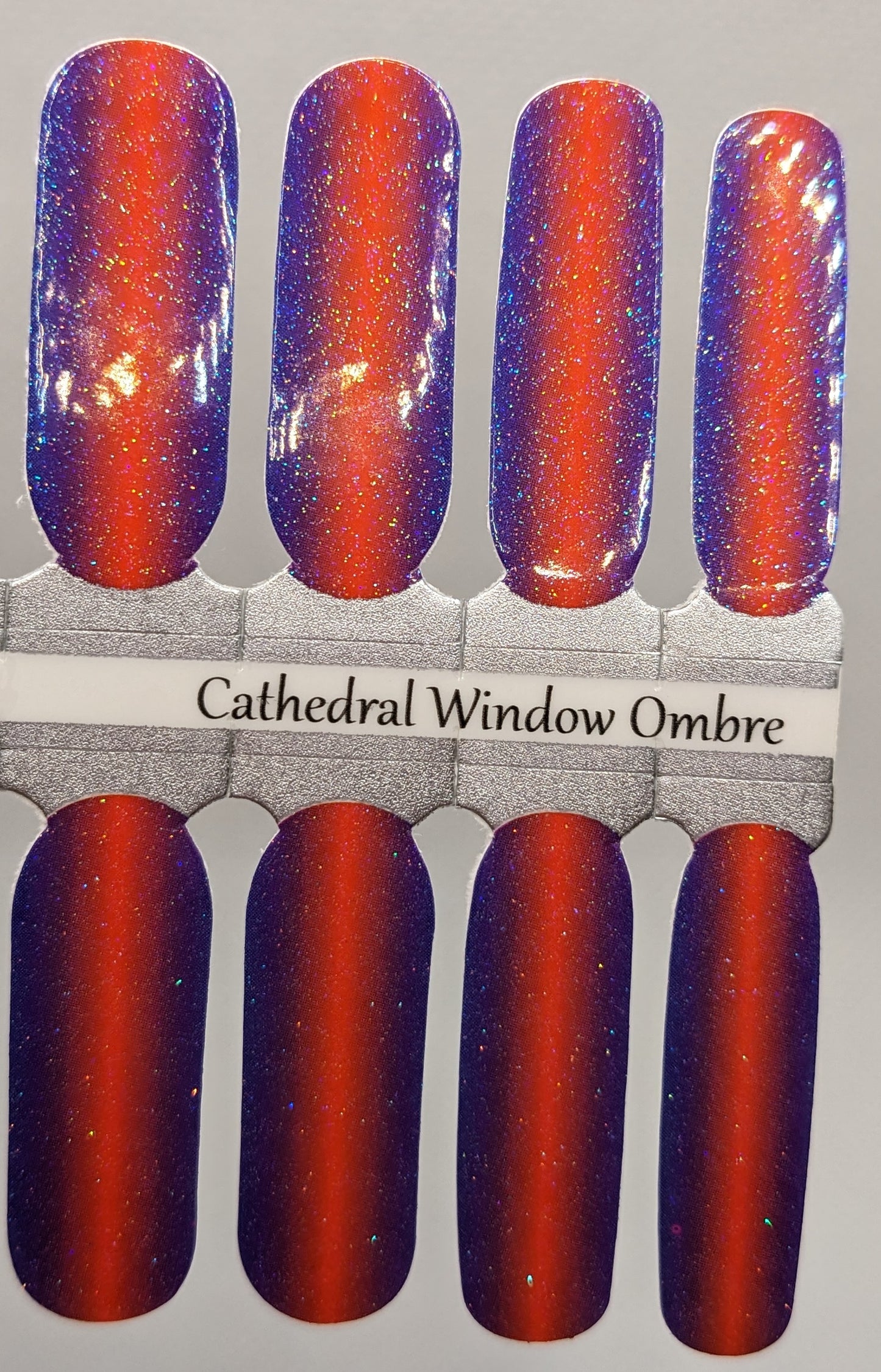 Cathedral Window Ombre