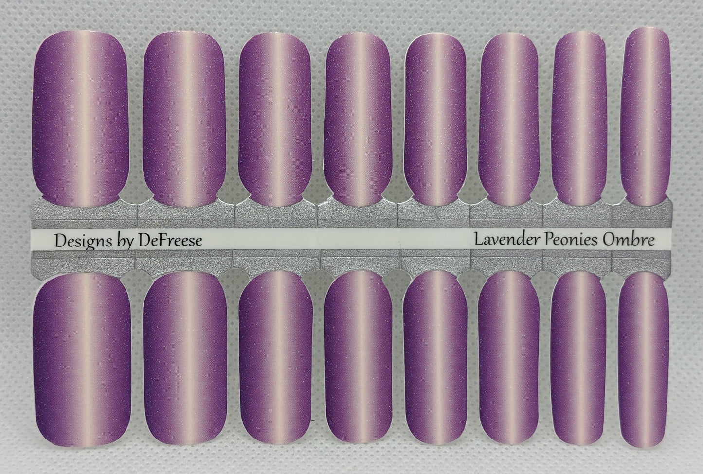 Lavender Peonies Ombre