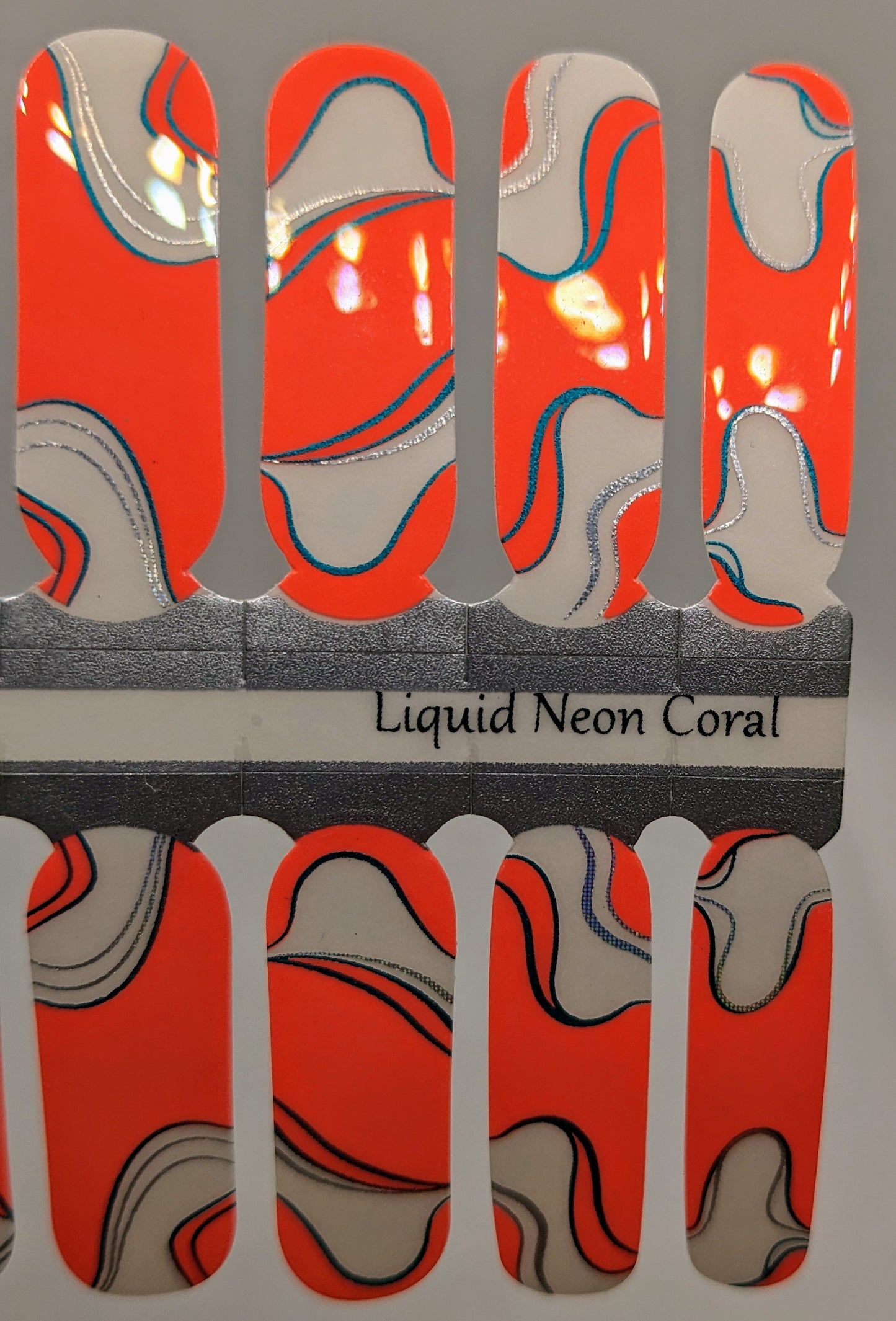 Liquid Neon Coral