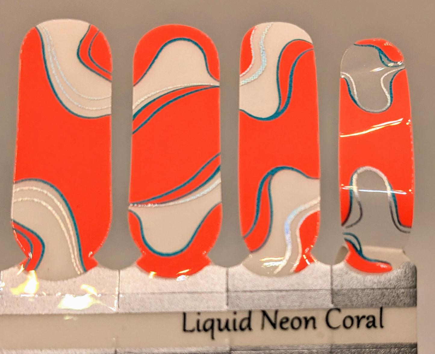 Liquid Neon Coral