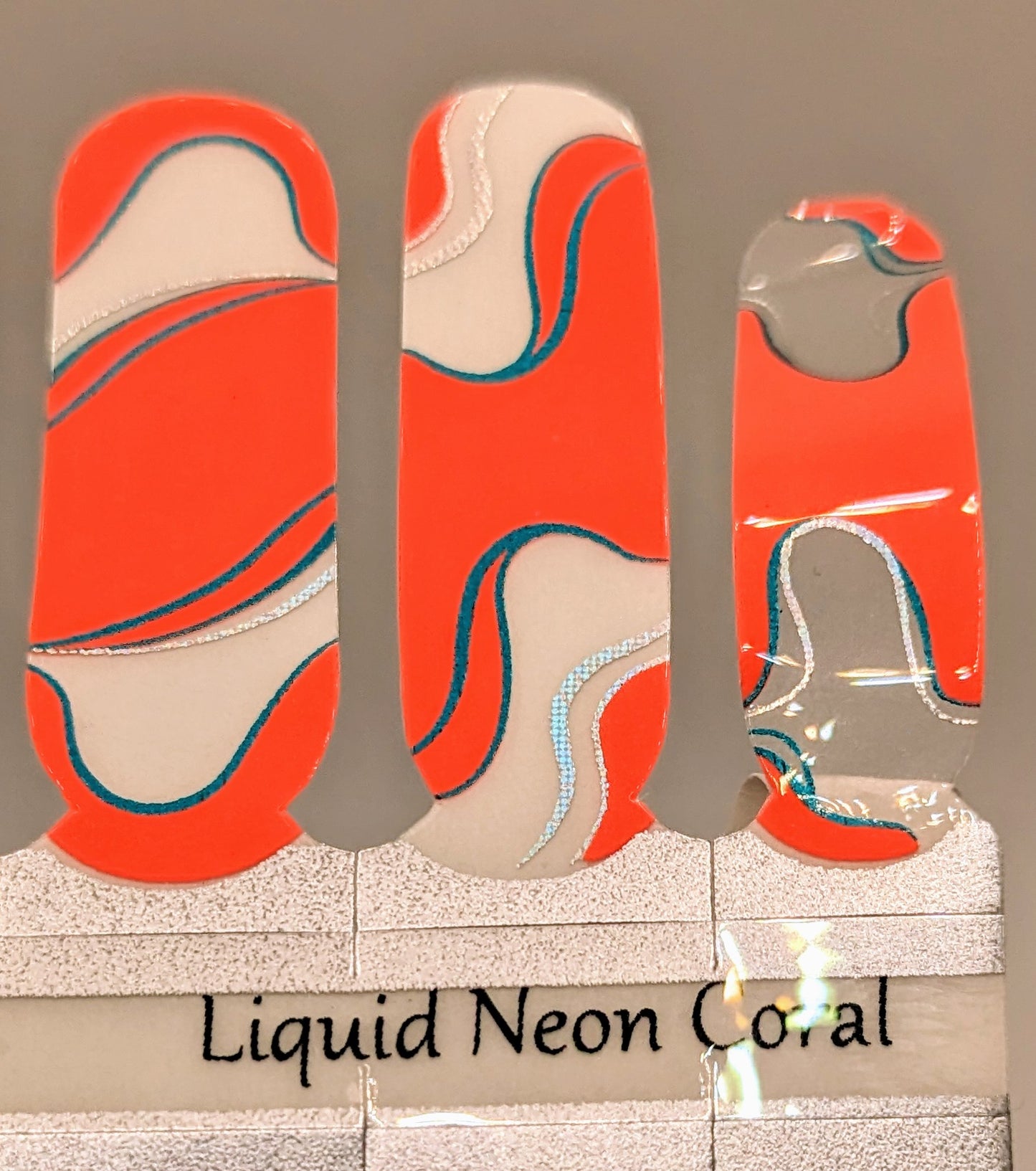 Liquid Neon Coral