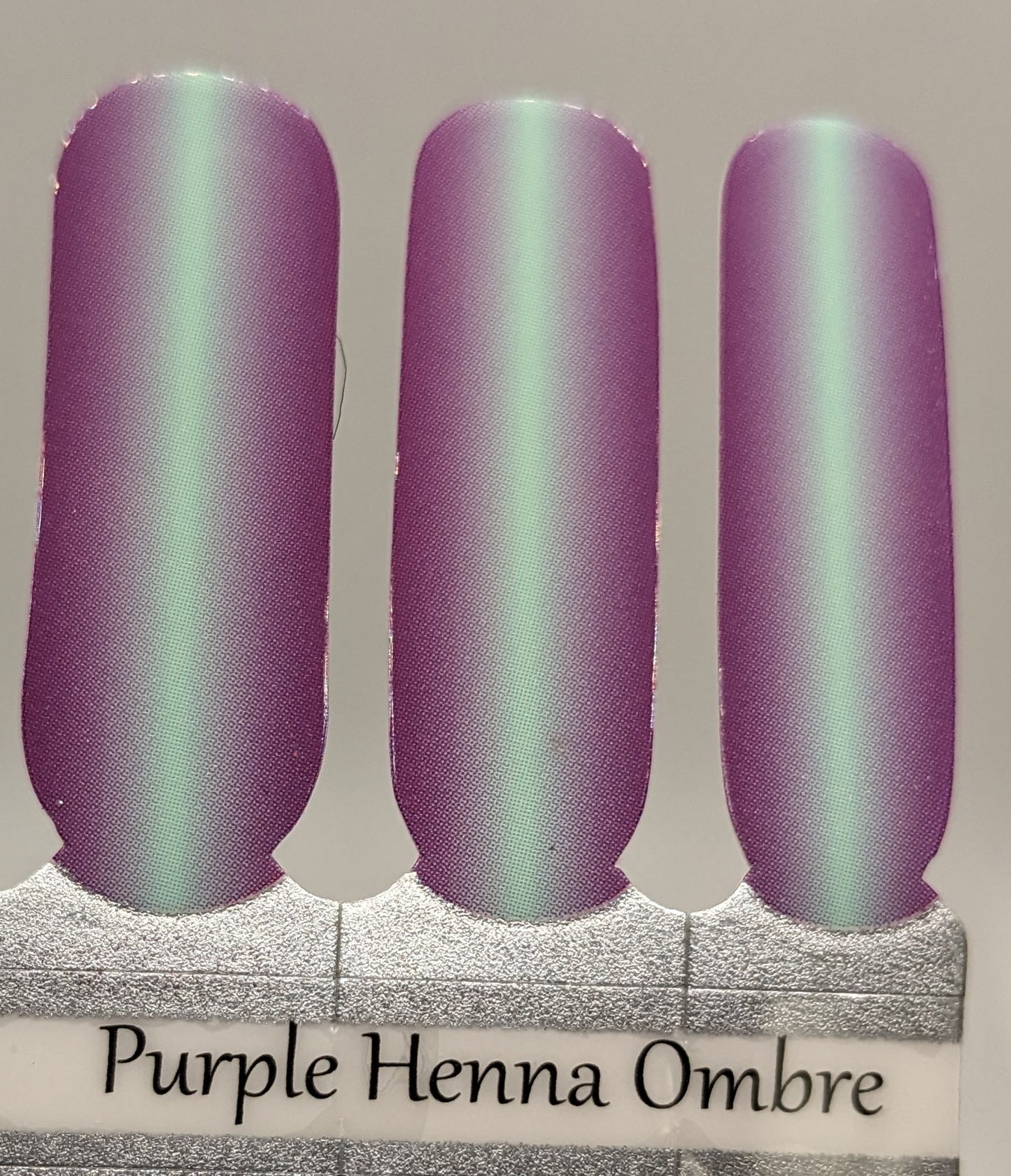 Purple Henna Ombre