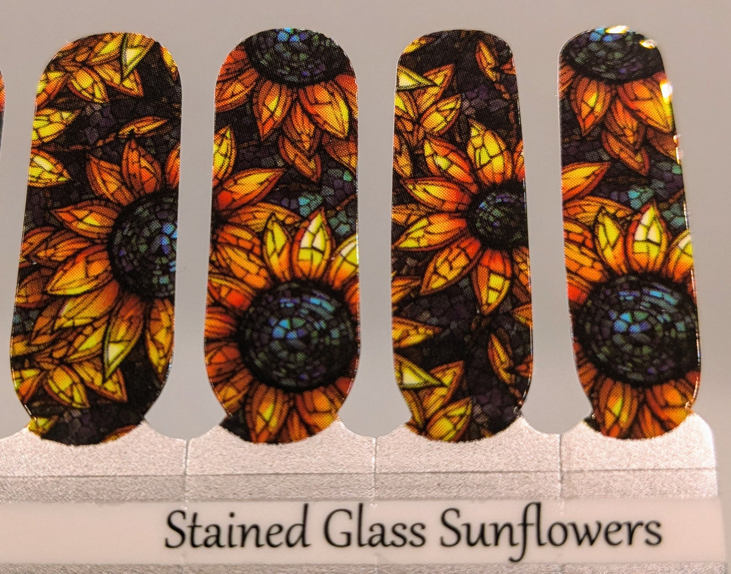 Stained Glass Sunflowers