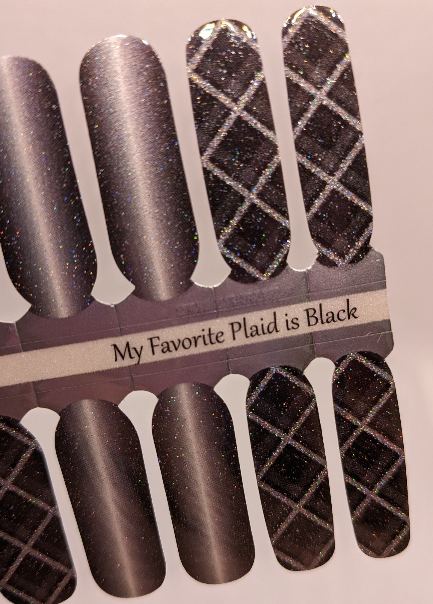 My Favorite Plaid is Black