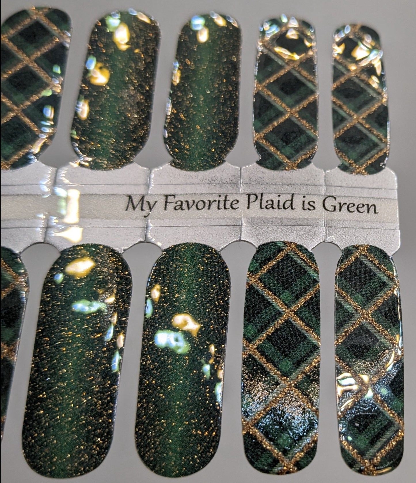 My Favorite Plaid is Green