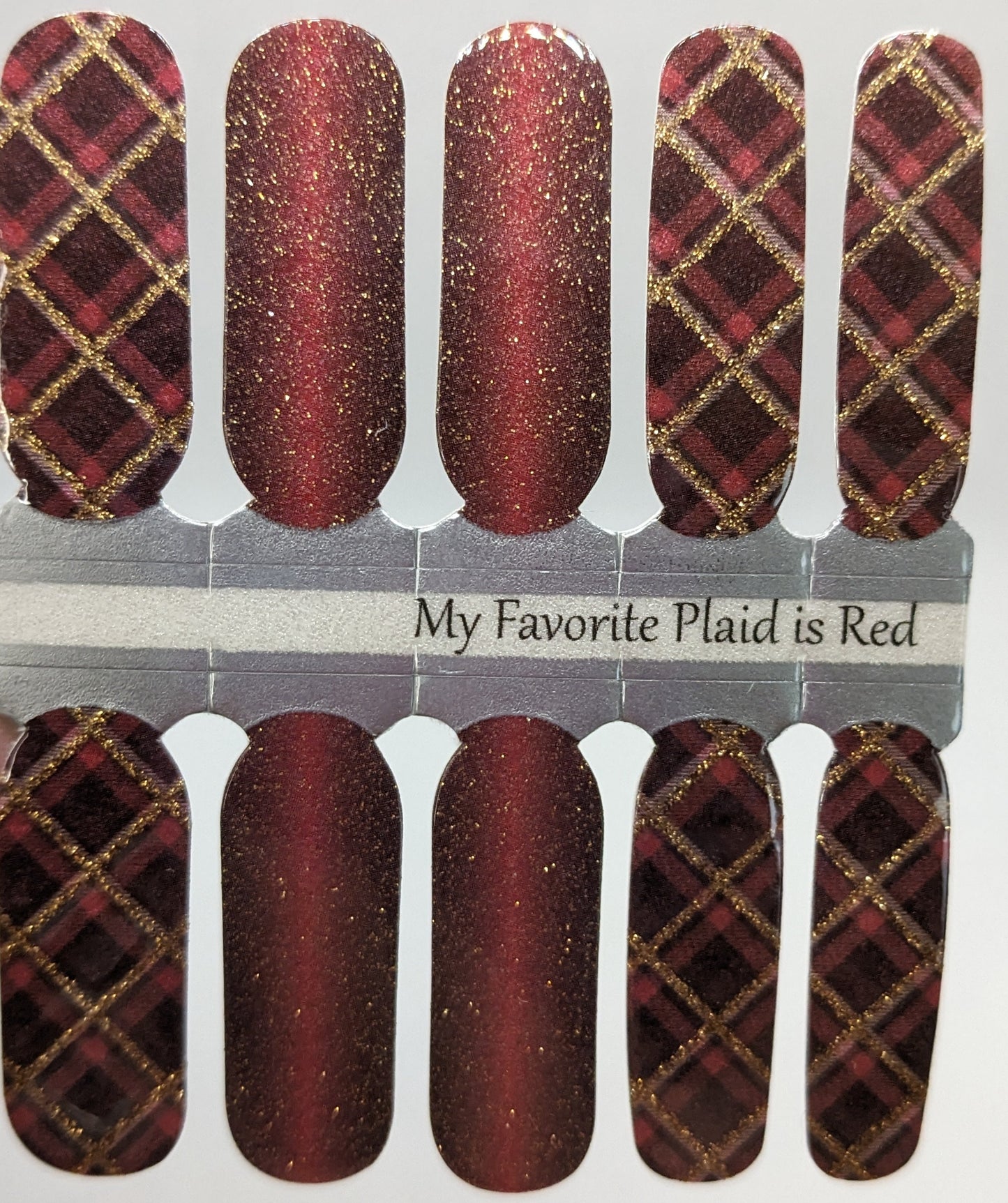 My Favorite Plaid is Red