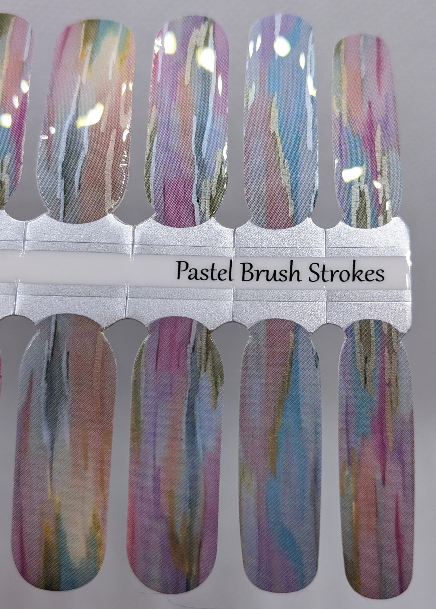 Pastel Brush Strokes