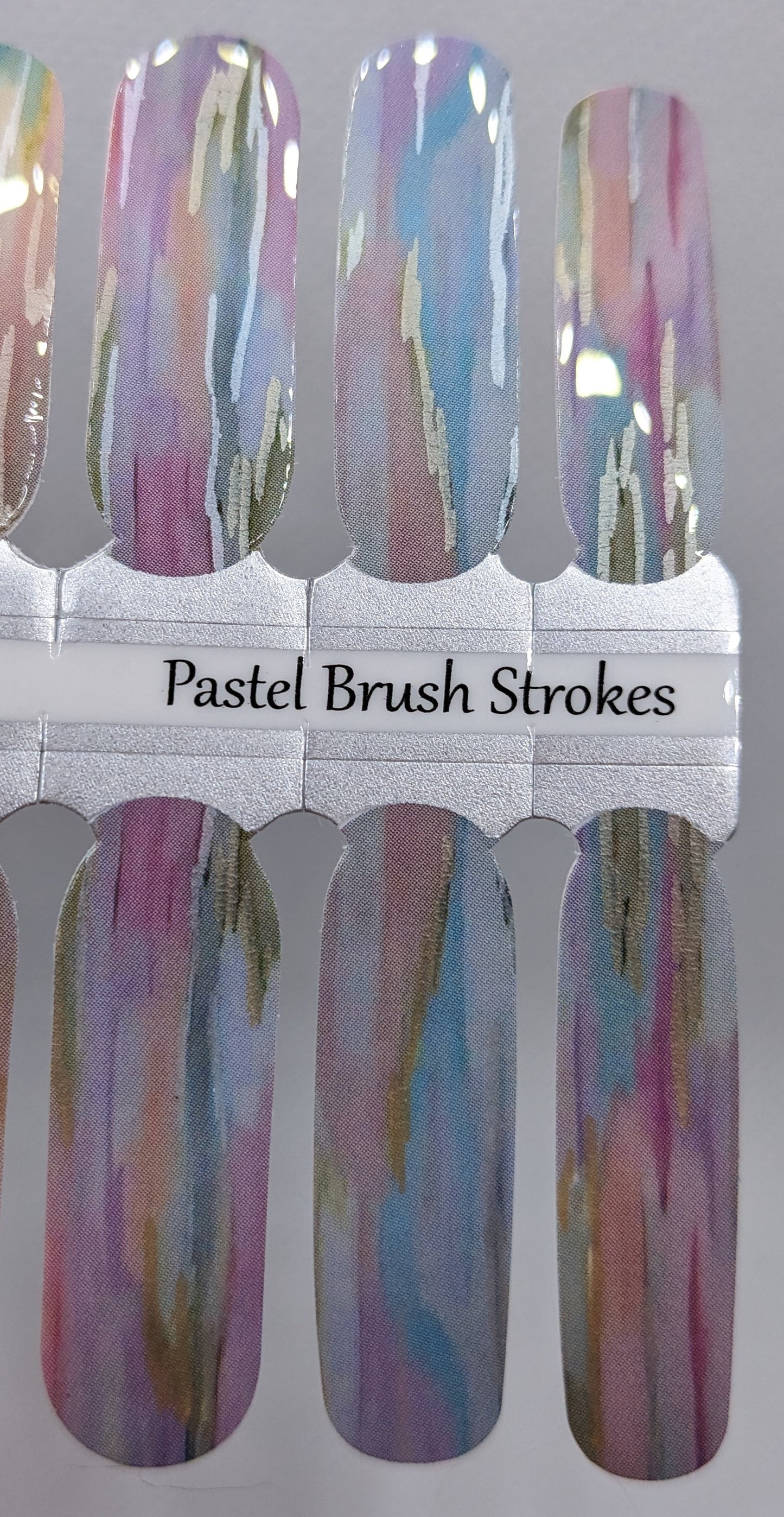 Pastel Brush Strokes