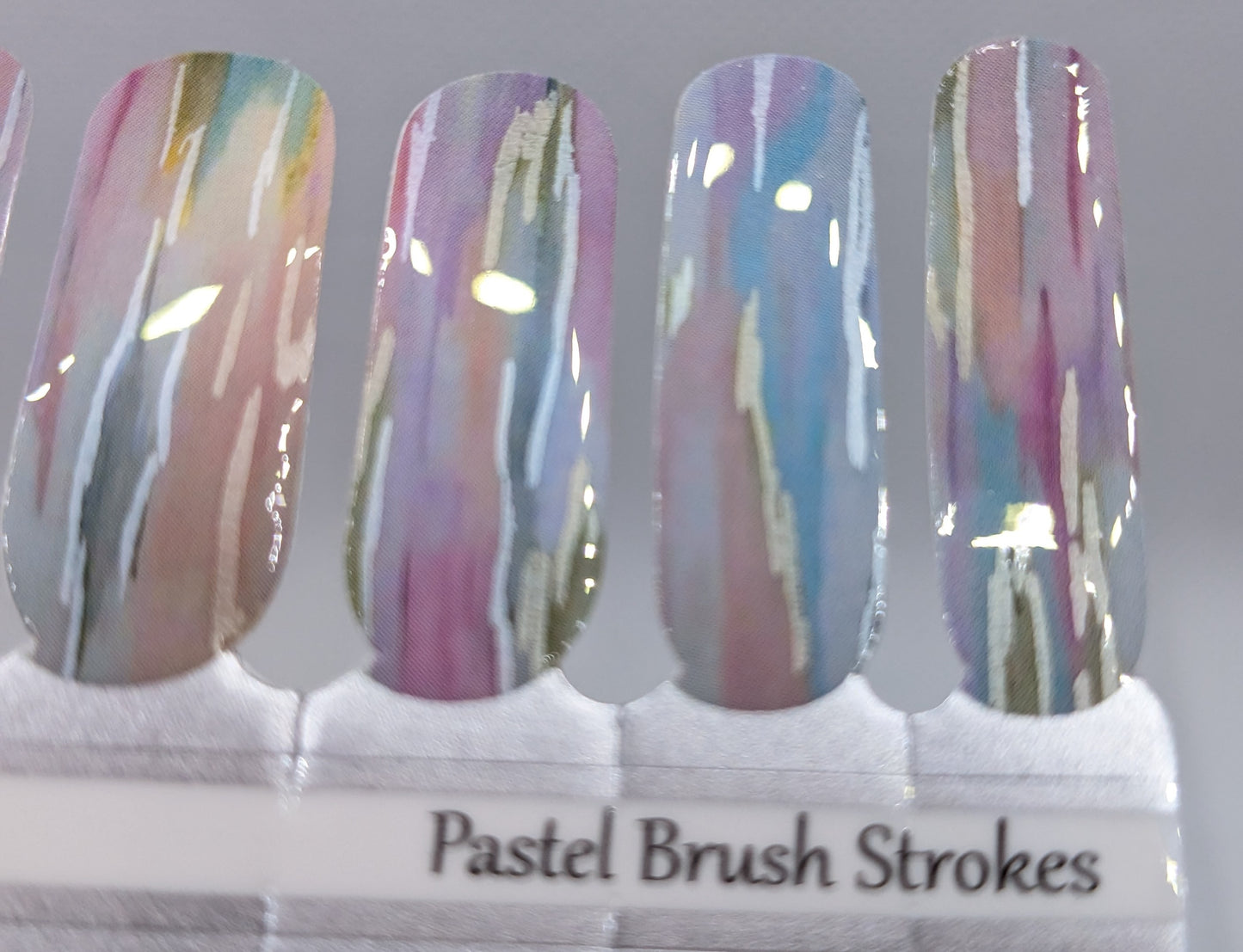 Pastel Brush Strokes