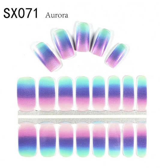 16 Count Kikilee Stock Wraps - Aurora Shimmer