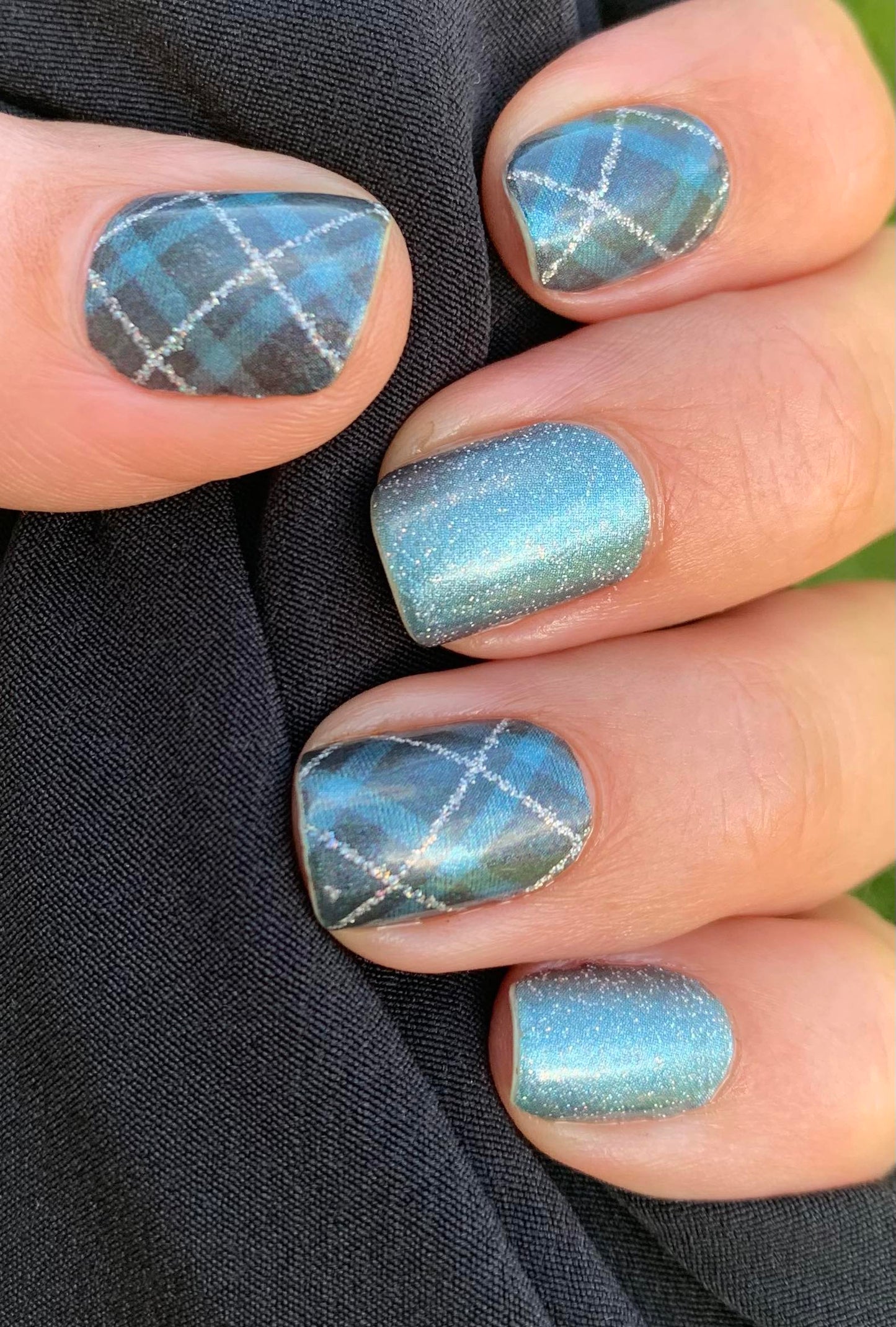 My Favorite Plaid is Teal