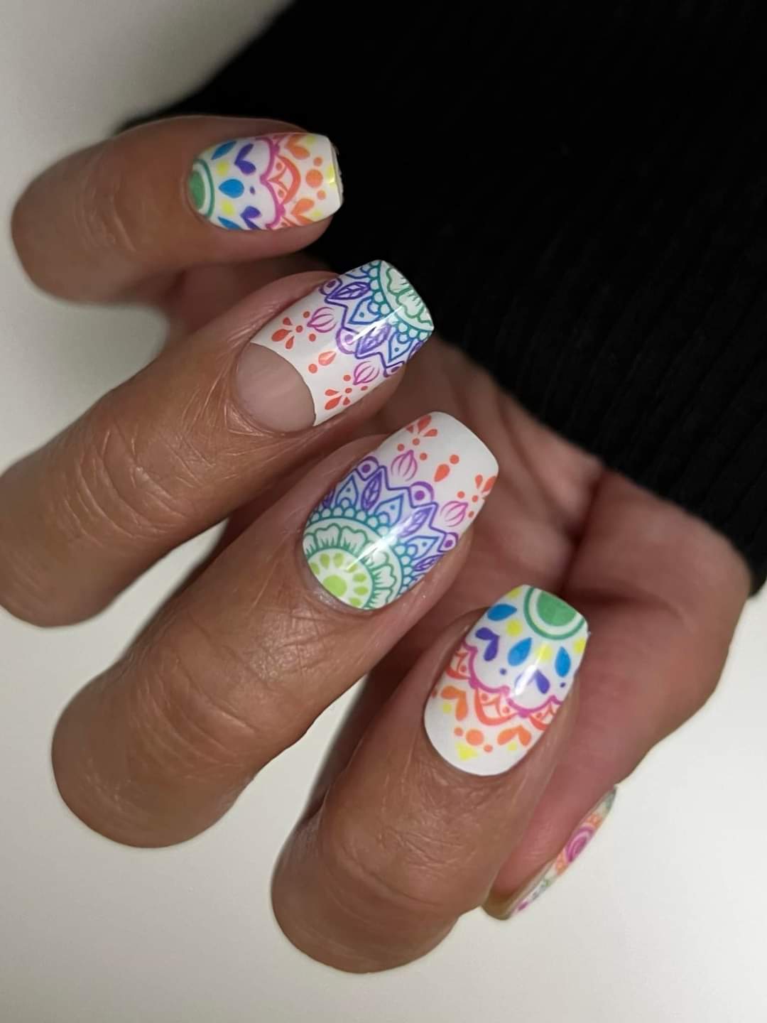 Neon Mandalas