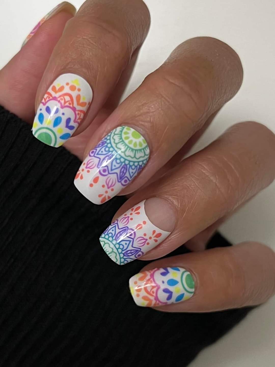 Neon Mandalas