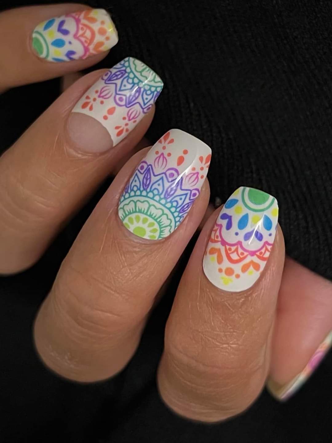 Neon Mandalas