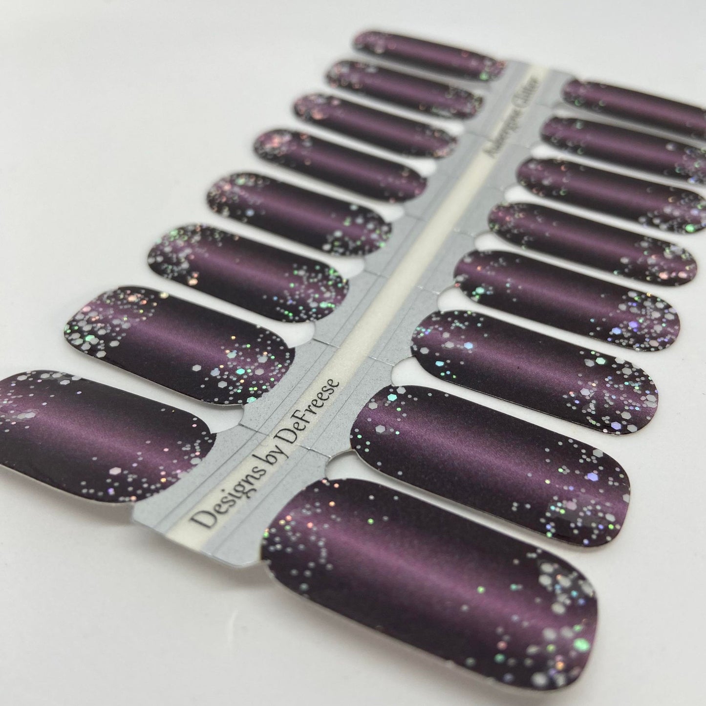 Aubergine Glitter