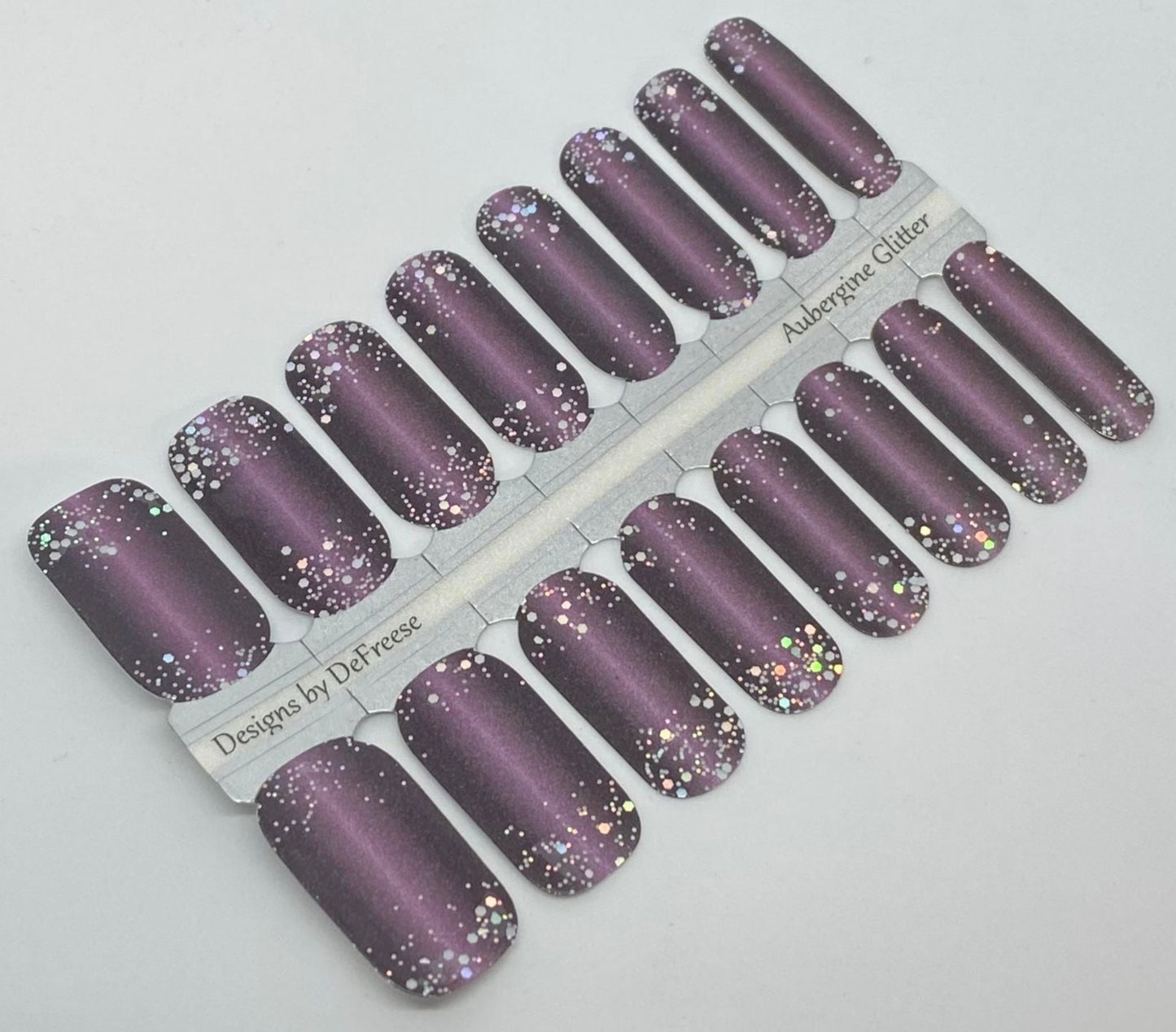 Aubergine Glitter