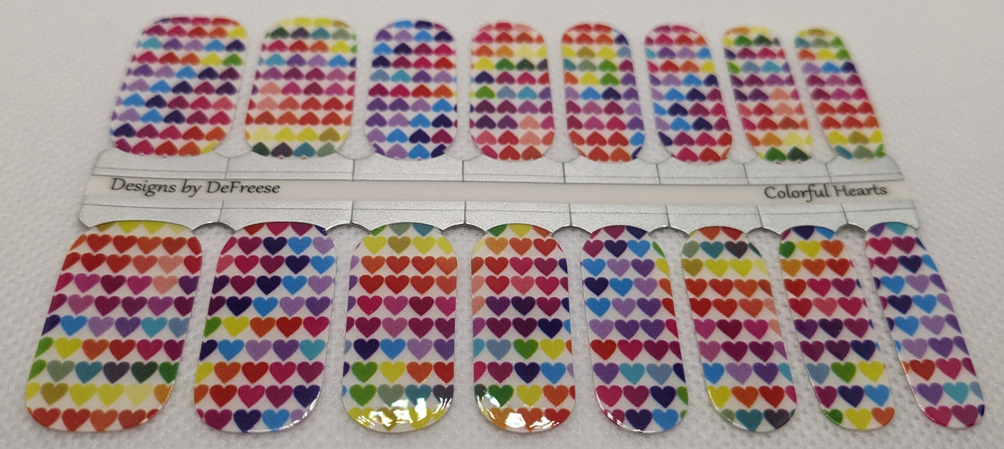 Colorful Hearts